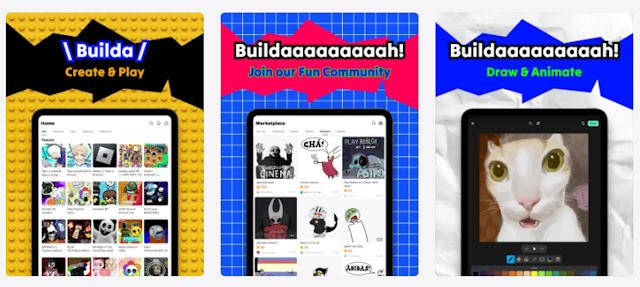 Builda là nền tảng tạo game và mạng xã hội sáng tạo
