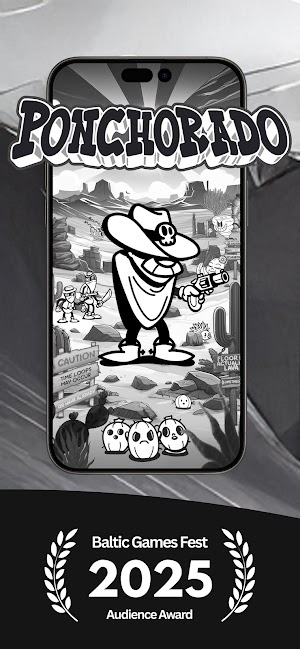 Ponchorado là game roguelite hành động sinh tồn phong cách cao bồi viễn Tây đầy châm biếm