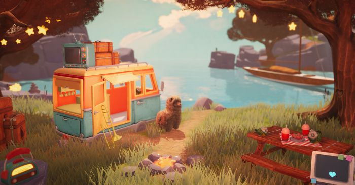 CampocaGame trang trí khu cắm trại trong mơ