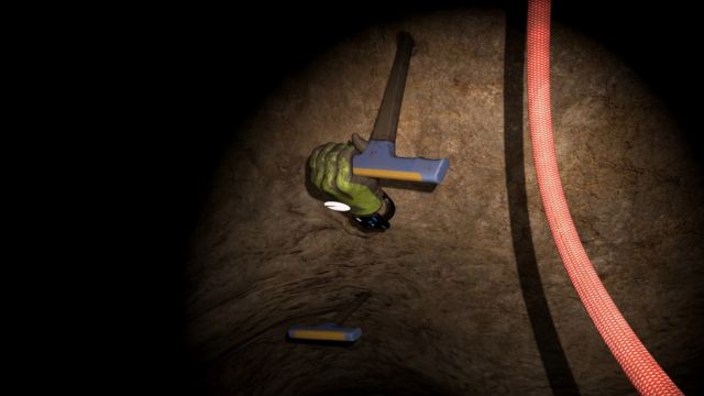 Sử dụng công cụ và trang bị hỗ trợ trong khi vào hang