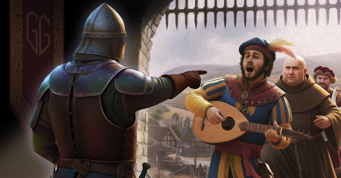 Gate Guard SimulatorPlaytestGame Contraband Police phiên bản Trung cổ