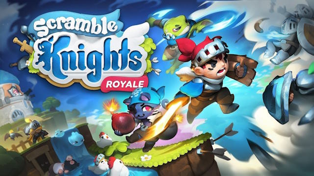 Scramble Knights Royale là game phiêu lưu sinh tồn phong cách cổ điển