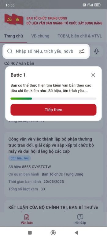 Tìm kiếm văn bản nhanh chóng
