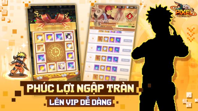 Phúc lợi ngập tràn, lên VIP dễ dàng