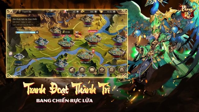 Tranh đoạt Thành trì, bang chiến rực lửa