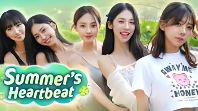 Poster game hẹn hò tương tác Summer’s Heartbeat - Nhịp đập mùa hè