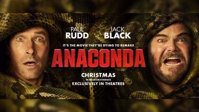 Poster phim hài hành động Anaconda - Đụng độ siêu trăn