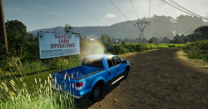 Tour de FarmGame đua xe trên nông trại Mỹ