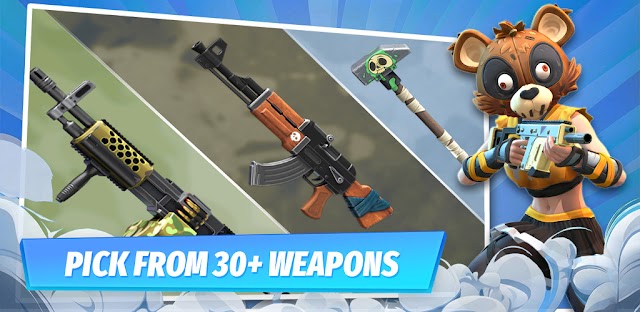 Hơn 30 loại vũ khí đa dạng cho bạn linh hoạt xây dựng lối chơi phù hợp với từng tình huống