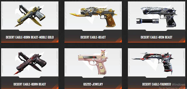 Súng ngắn (Pistols): Vũ khí phụ không thể thiếu