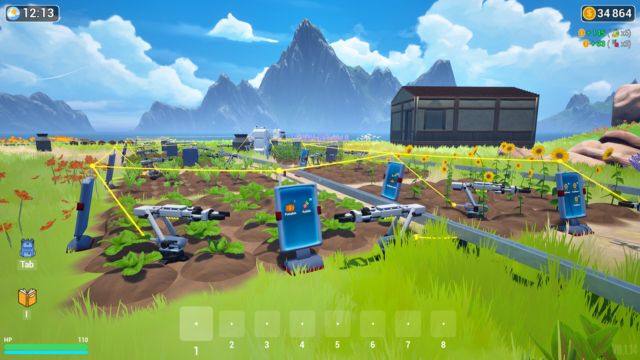 Tạo ra điện từ tấm pin mặt trời, tua bin gió hoặc máy phát điện chạy bằng than