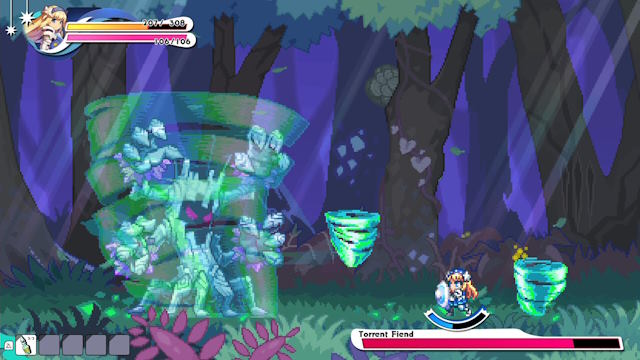 Chiến đấu với nhiều loại quái vật và trùm khổng lồ