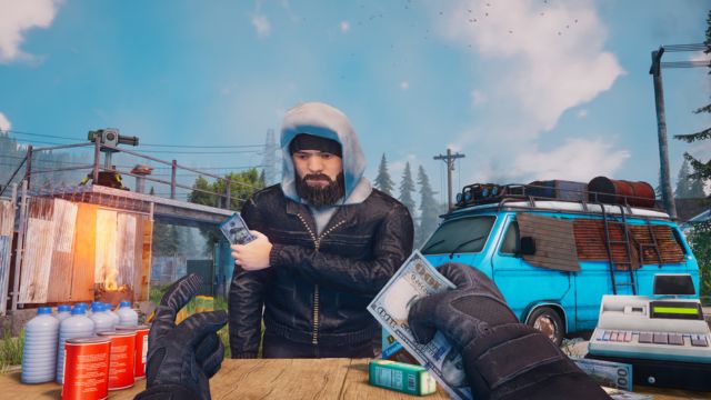 Xây dựng căn cứ, bảo vệ người sống sót và kiếm tiền từ họ