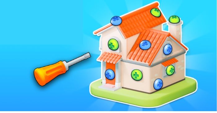 Bolts OffGame giải đố, tháo lắp và sắp xếp vật thể