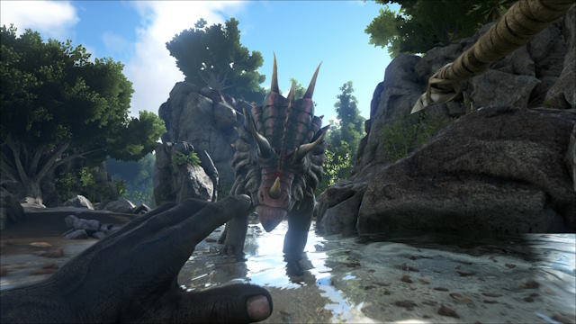 ARK: Survival Evolved có hơn 100 loài sinh vật có thể thuần hóa