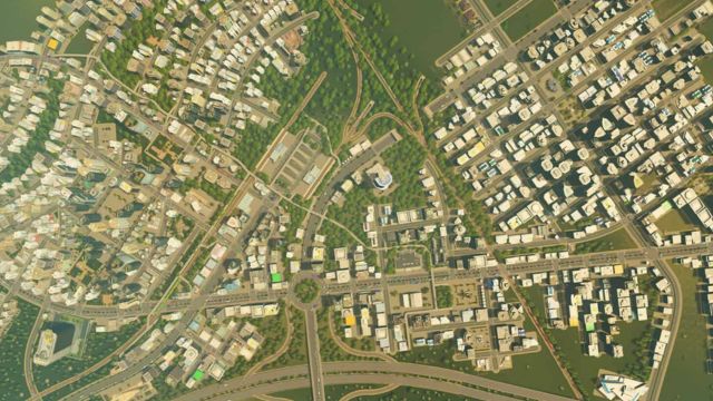 Xây dựng công trình cơ bản và dịch vụ để mở rộng thành phố, thu hút thêm dân số mới