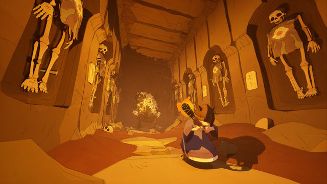 Giúp phù thủy già Gertie xây dựng mối liên kết với một sinh vật kỳ lạ