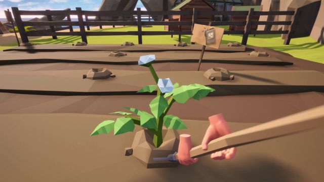 Trồng trọt và thu hoạch hoa màu để chủ động về nguyên liệu