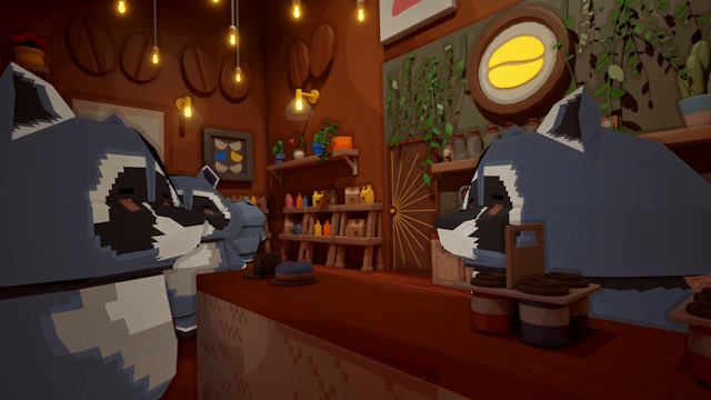 Game cho phép bạn giao tiếp trực tiếp với người ở quán