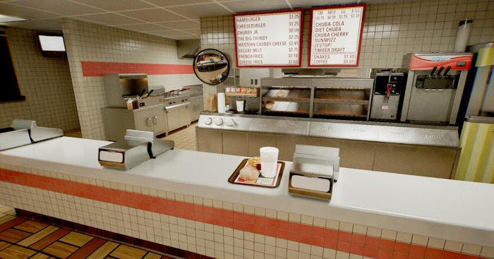 It's Always Happy at Chubby'sGame kinh dị Ca đêm tại nhà hàng burger