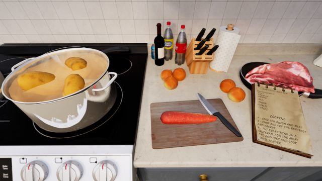 Woman Simulator là game mô phỏng cuộc sống người phụ nữ nội trợ trong gia đình hiện đại