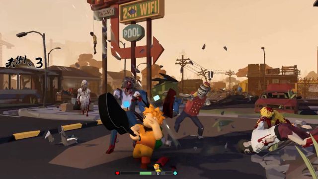 Khám phá, chặt chém zombie và thoát khỏi ngày tận thế là mục tiêu của Zombies Hate to Die