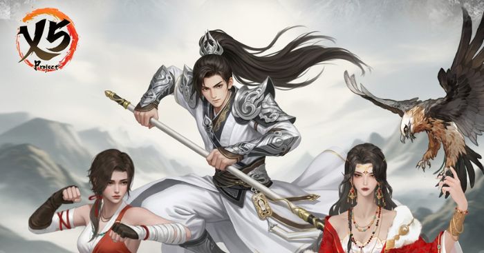 Project X5 * Game nhập vai, kiếm hiệp thế giới võ lâm rộng lớn