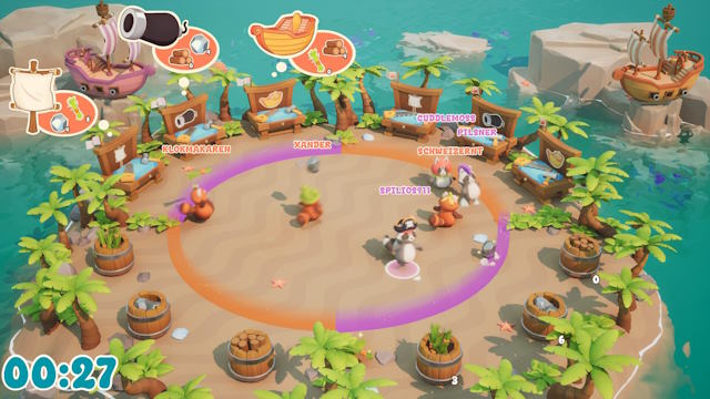 Đầu tiên, khám phá các hòn đảo nhiệt đới để thu thập nguyên liệu