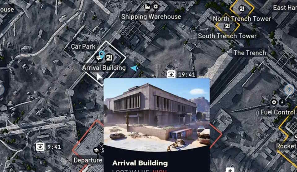 Vị trí tòa nhà cần đến trong nhiệm vụ Arc Raiders