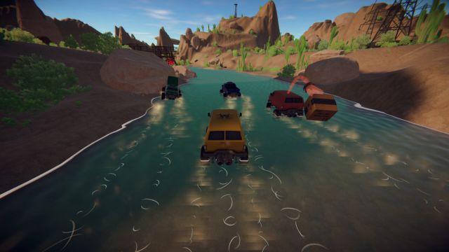 Lái xe, hợp tác cùng bạn bè và giao hàng nhanh trong game Without A Hitch