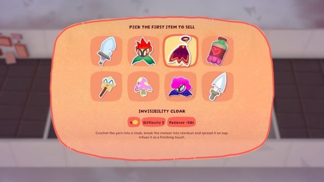 Lắp ráp, chế tạo và bán vật phẩm cho những anh hùng