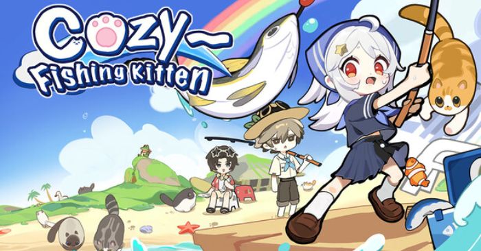 Cozy~Fishing KittenGame câu cá thư giãn trên desktop