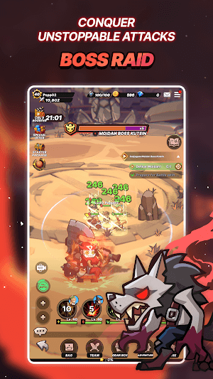 Đột kích trùm, chinh phục và tấn công không ngừng