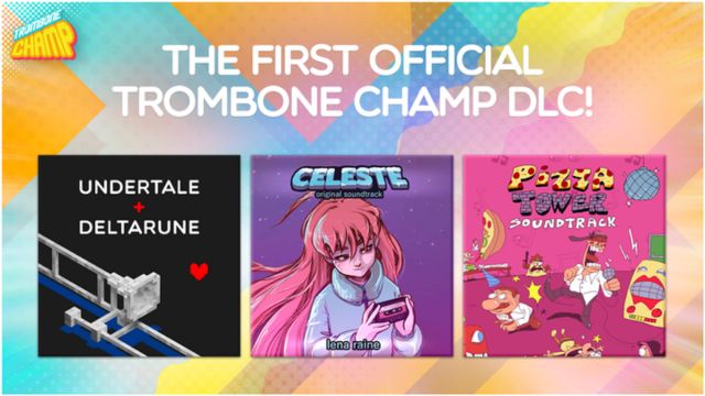 Sở hữu 3 gói DLC chính thức đầu tiên cho Trombone Champ game