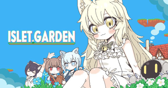 Islet GardenGame mô phỏng khu vườn trên đảo nổi