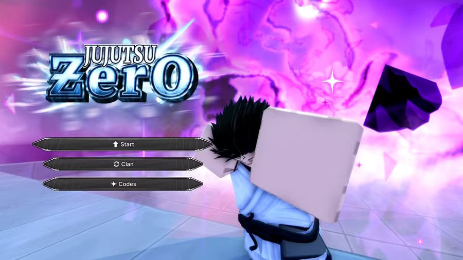 Màn hình đổi code Jujutsu Zero