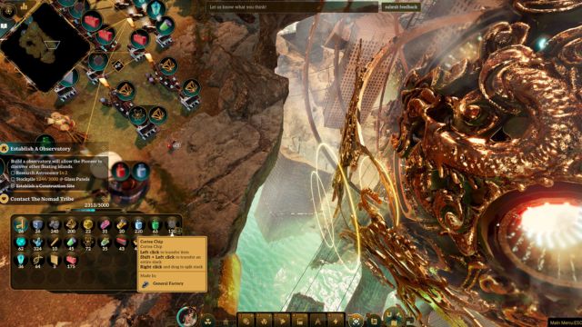 Khám phá các tàn tích, thu thập tài nguyên và giải mã bí ẩn quá khứ