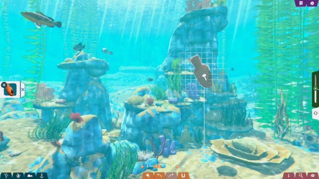 Turquoise là game mô phỏng thế giới dưới đáy biển với nhịp độ chậm rãi, thư thái