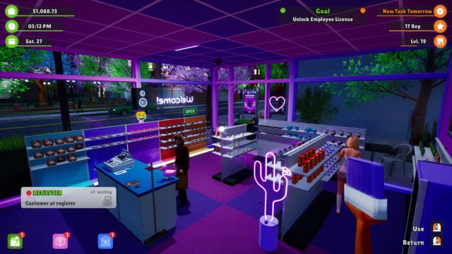 Quản lý cửa hàng tiện lợi của riêng mình trong game giả lập kinh doanh Convenience Store Simulator