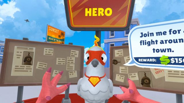 Trở thành người hùng chim của thành phố hỗn loạn