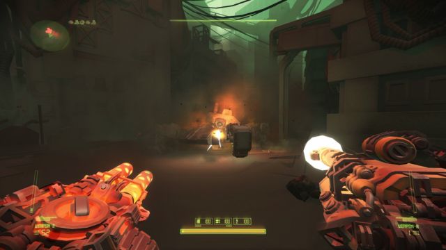 Steel Wake là game FPS chiến lược chủ đề chiến tranh máy móc