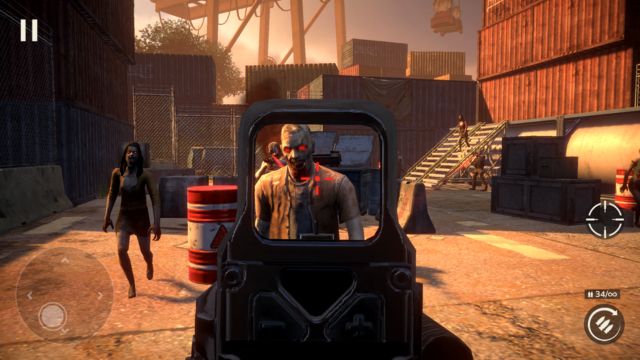 Game bắn zombie FPS offline sống động