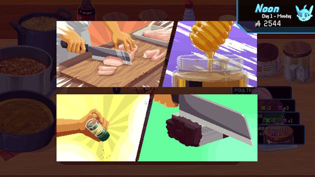 Các bước nấu ăn được minh họa sống động