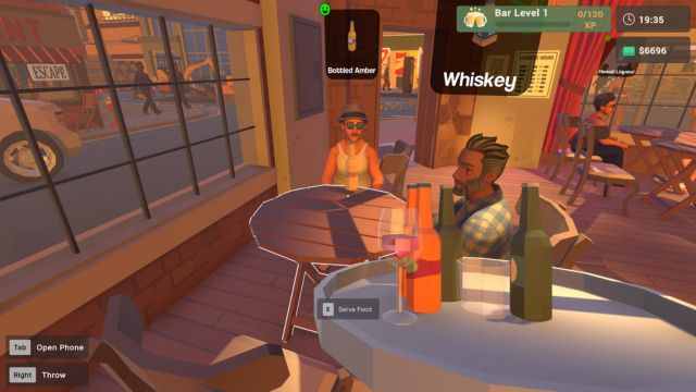 Barfender là game mô phỏng quản lý quán bar hỗn loạn cùng với bạn bè