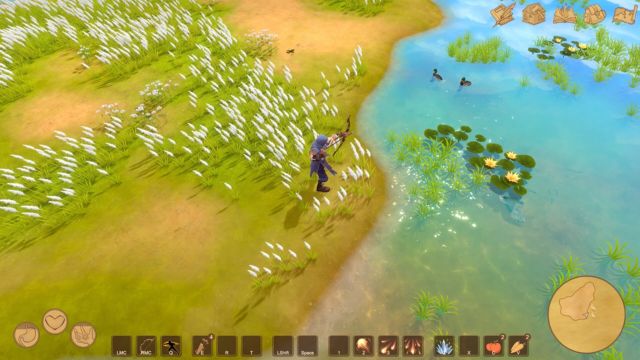 Tự do khám phá, săn bắn, xây dựng... để bắt đầu cuộc sống mới