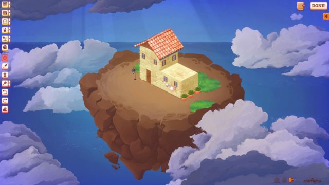 Everhome là game mô phỏng xây dựng ngôi nhà ấm cúng trên những tầng mây