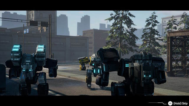 Điều khiển những cỗ máy chiến đấu khổng lồ mang tên Wanzer