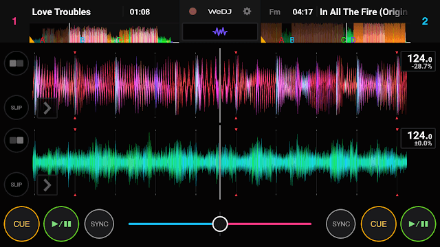 WeDJ là ứng dụng DJ chuyên nghiệp trên Android