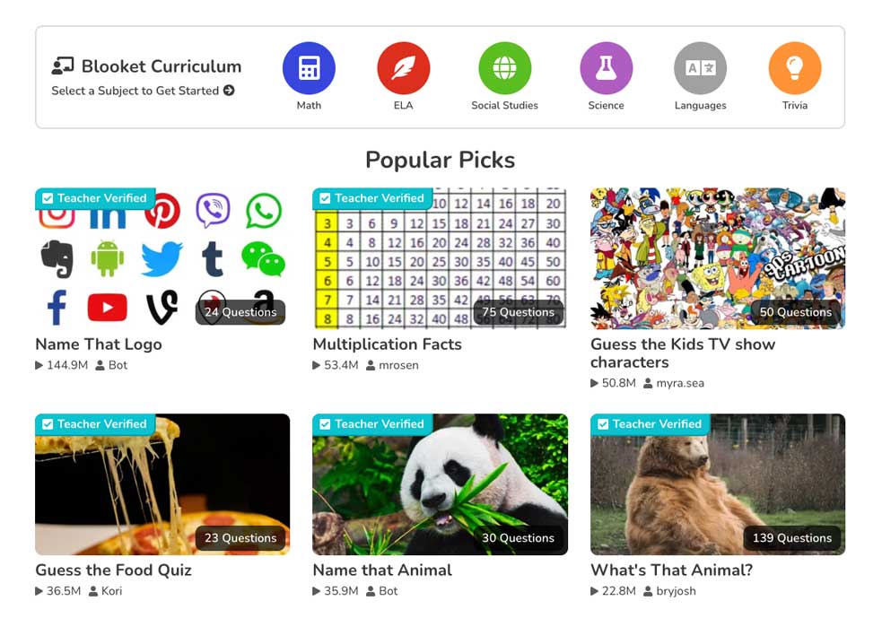 Các lựa chọn chơi game phổ biến trên Booklet