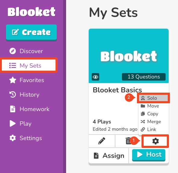 Tới tệp trò chơi của tôi My Sets